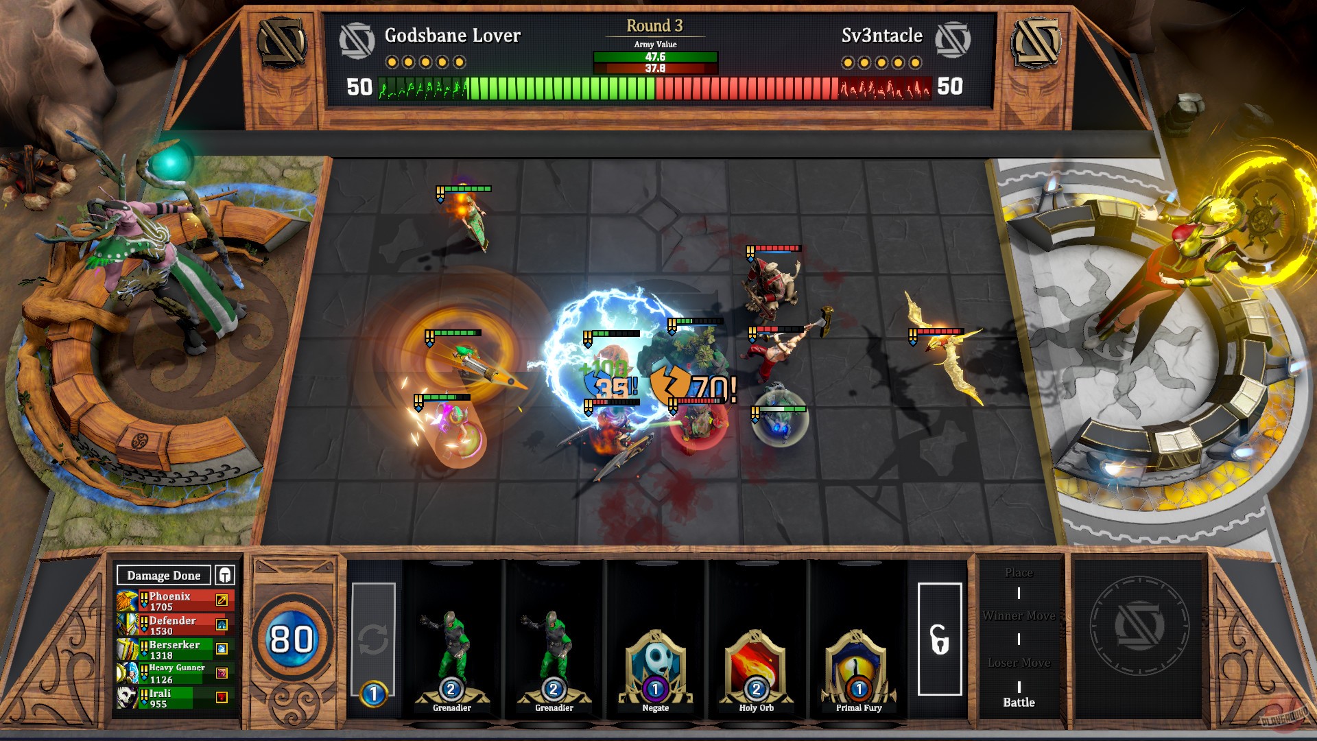 Скриншот из игры Godsbane - 1