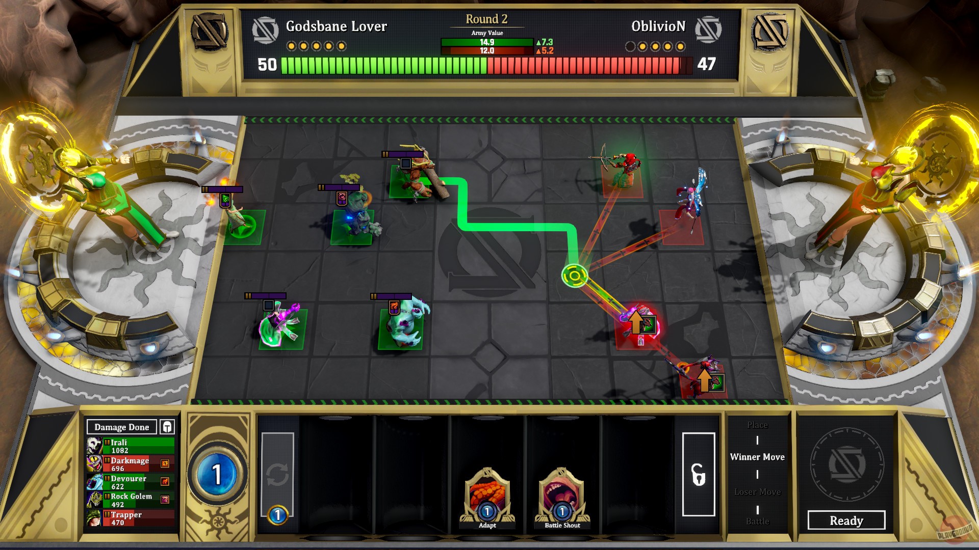 Скриншот из игры Godsbane - 4