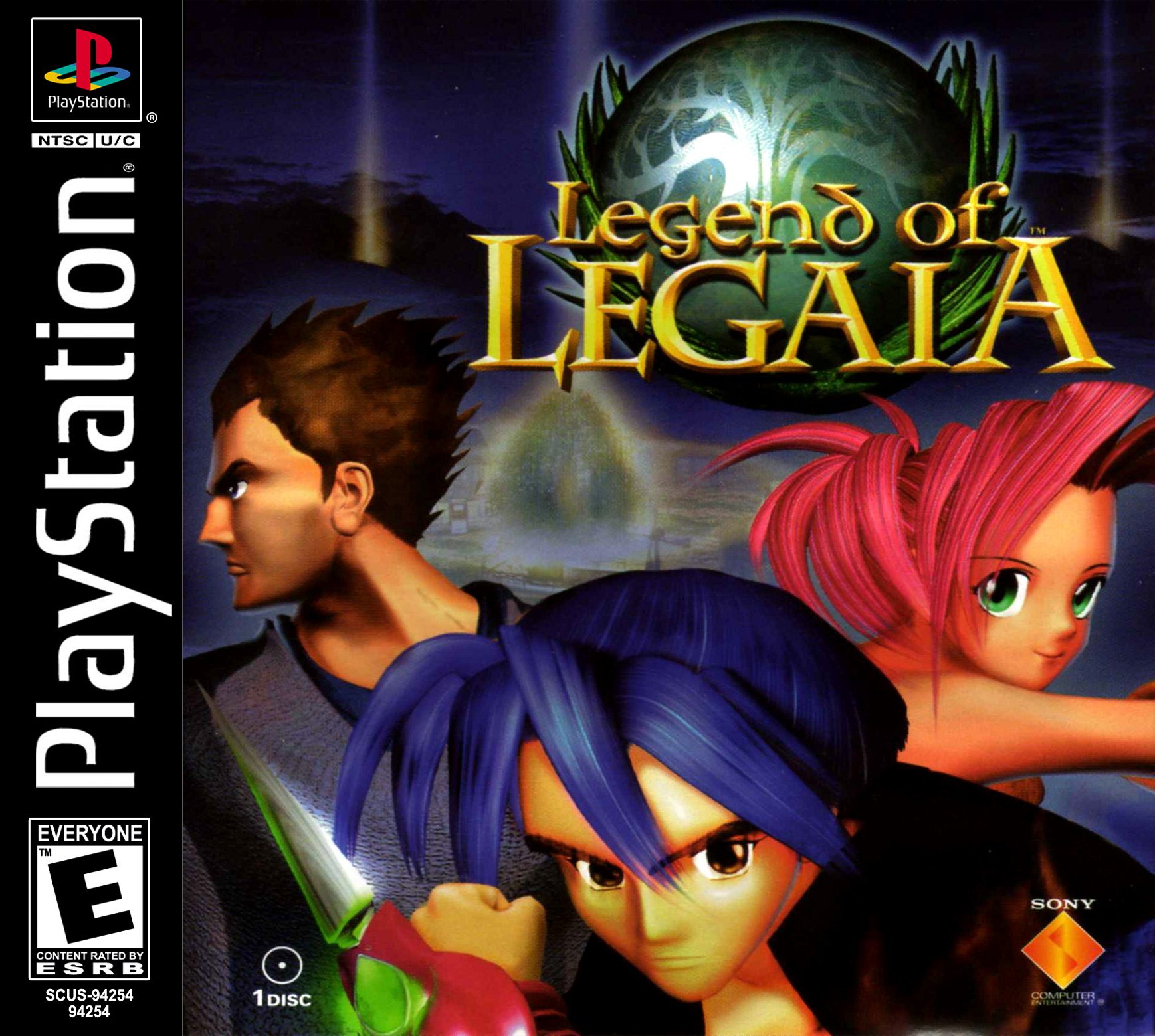 Обложка игры Legend of Legaia