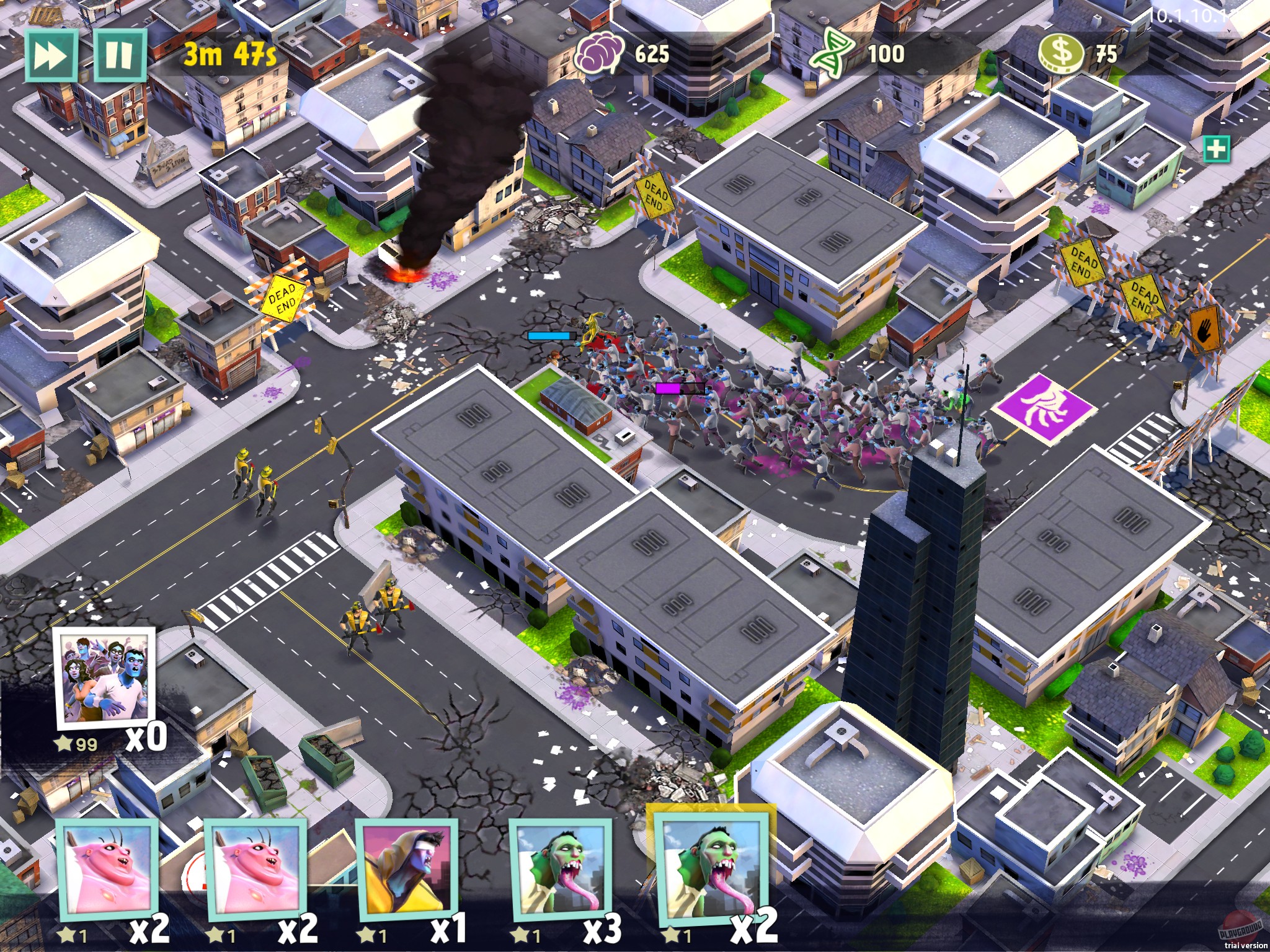 Скриншот из игры World Zombination - 9