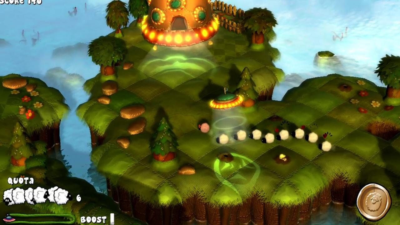 Скриншот из игры Flock! - 1