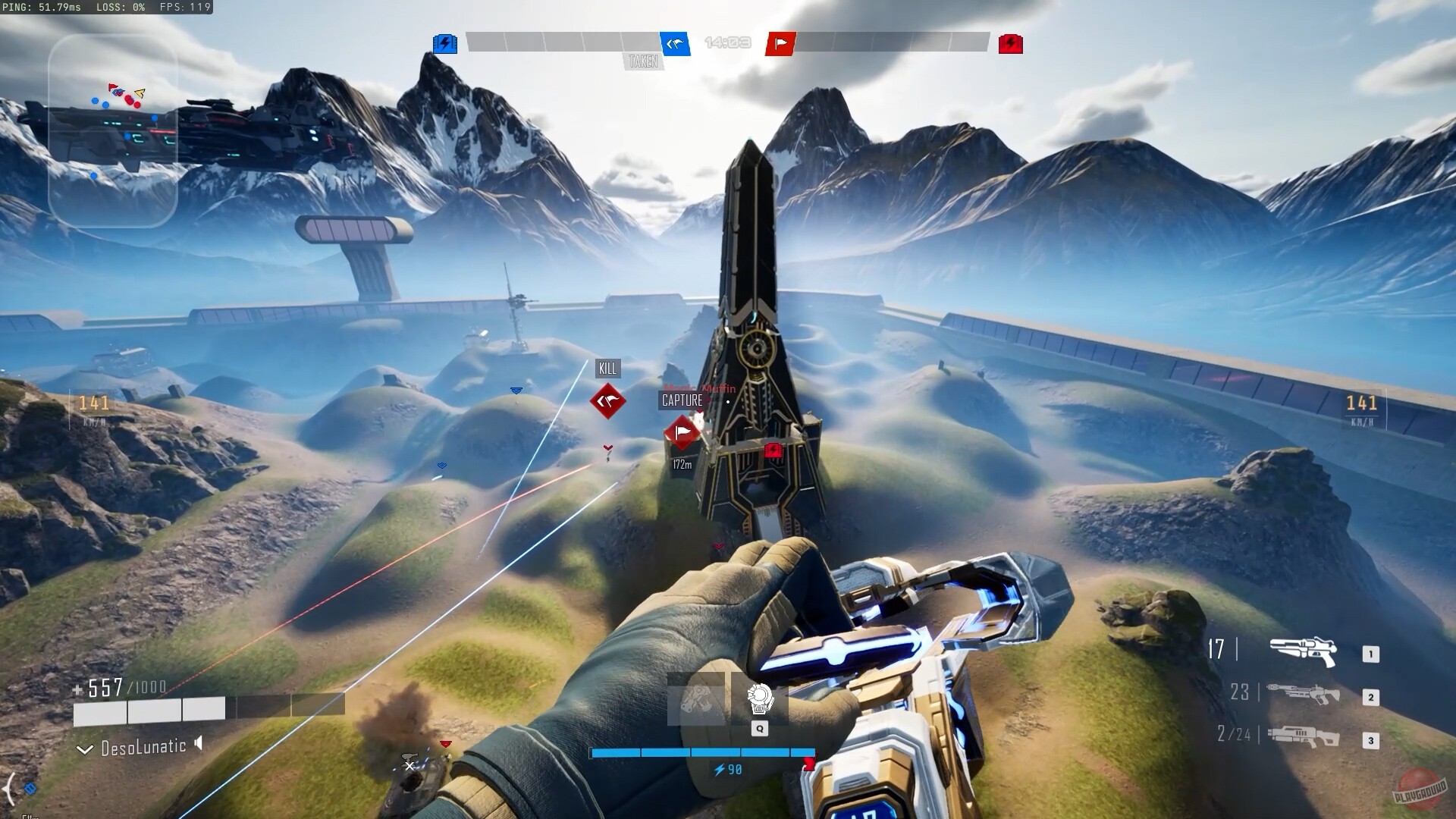 Скриншот из игры Tribes 3: Rivals - 36