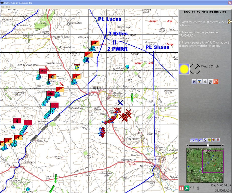 Скриншот из игры Battle Group Commander: Episode One - 1