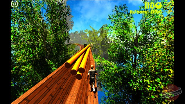 Скриншот из игры Log Drive Runner - 12