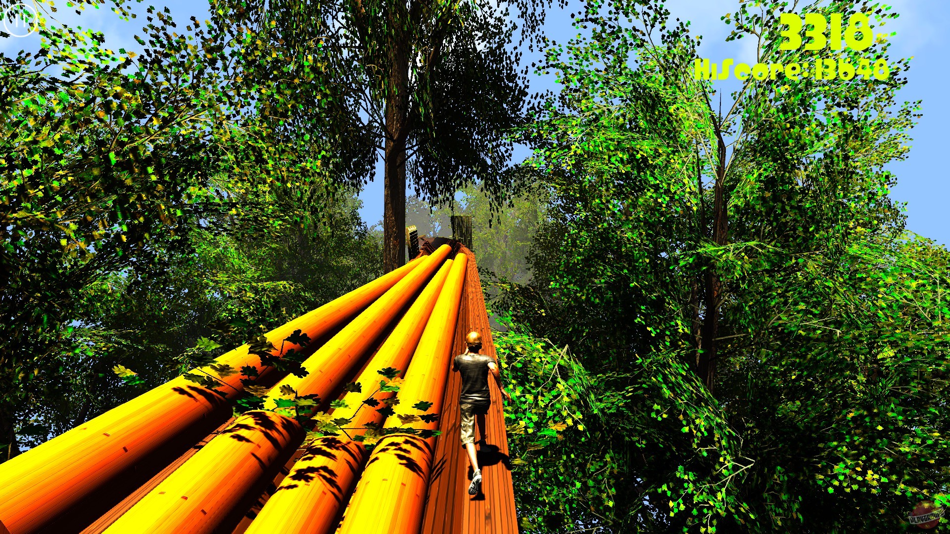 Скриншот из игры Log Drive Runner - 16