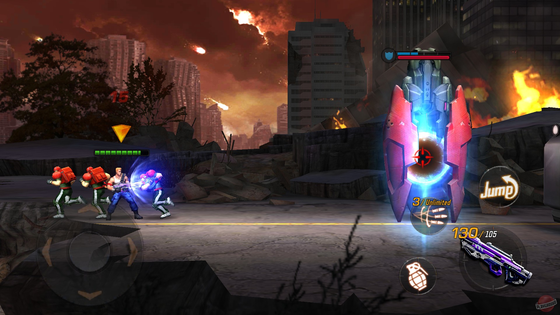 Скриншот из игры Contra Returns - 20