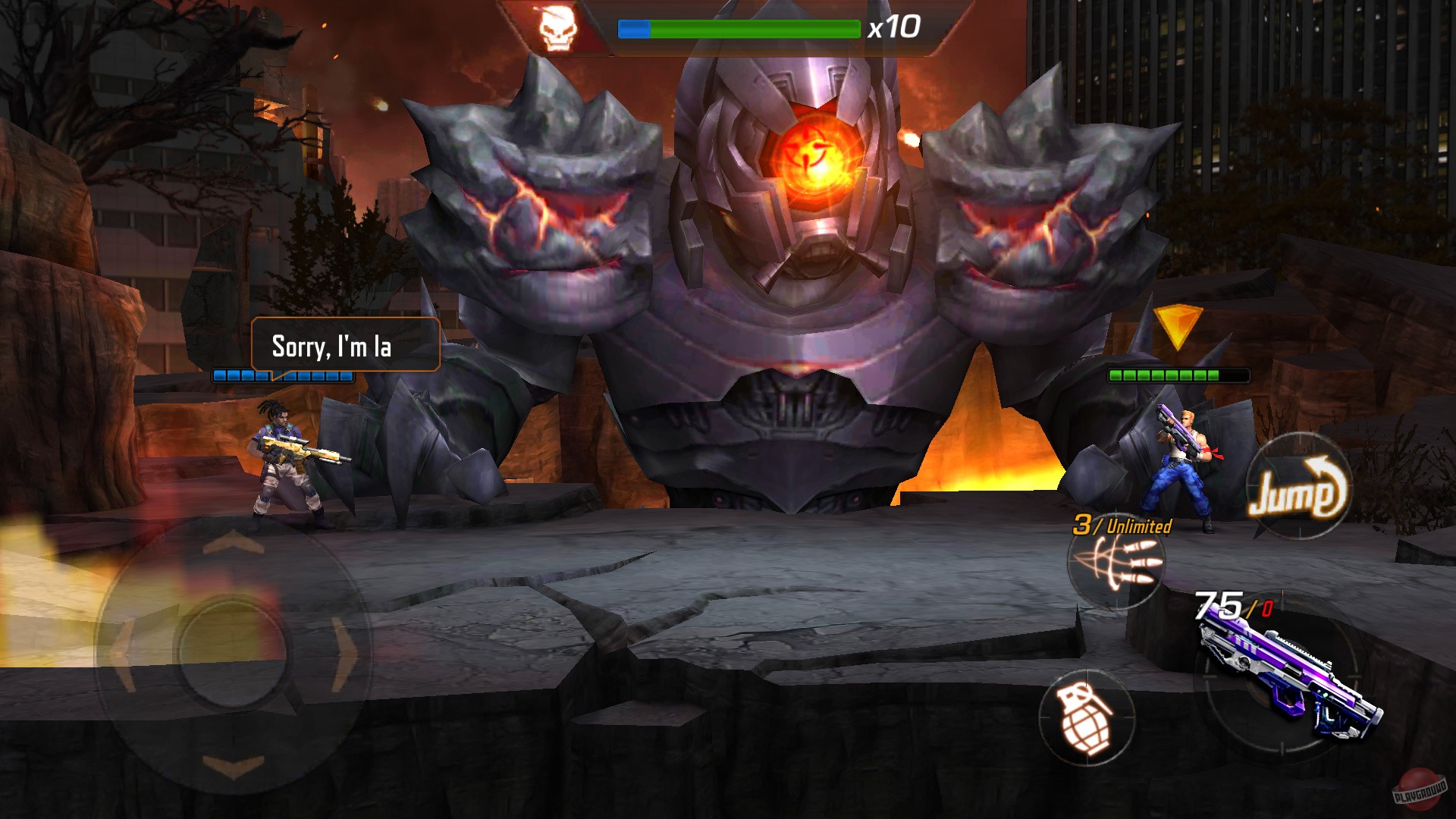 Скриншот из игры Contra Returns - 6