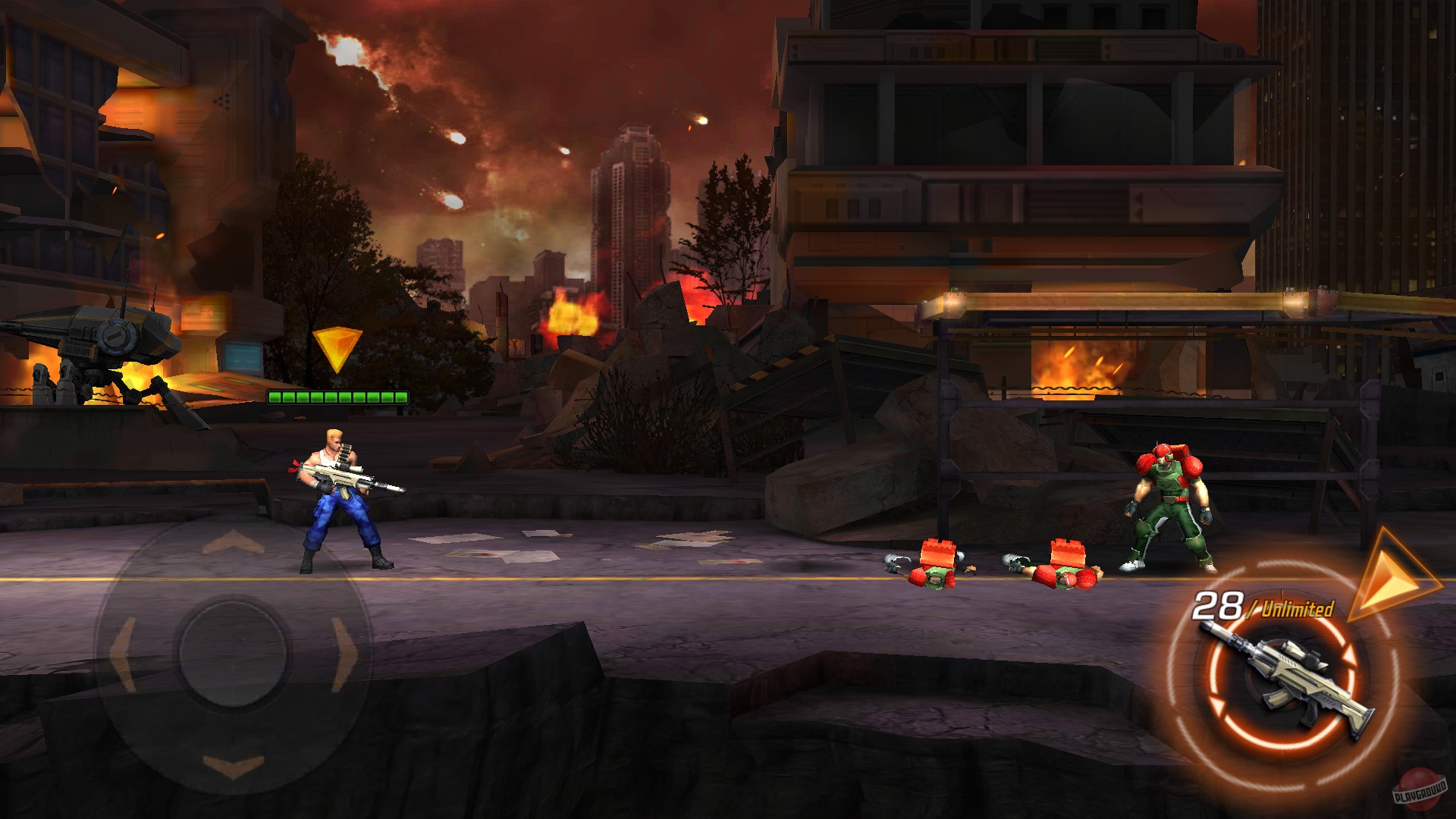 Скриншот из игры Contra Returns - 19