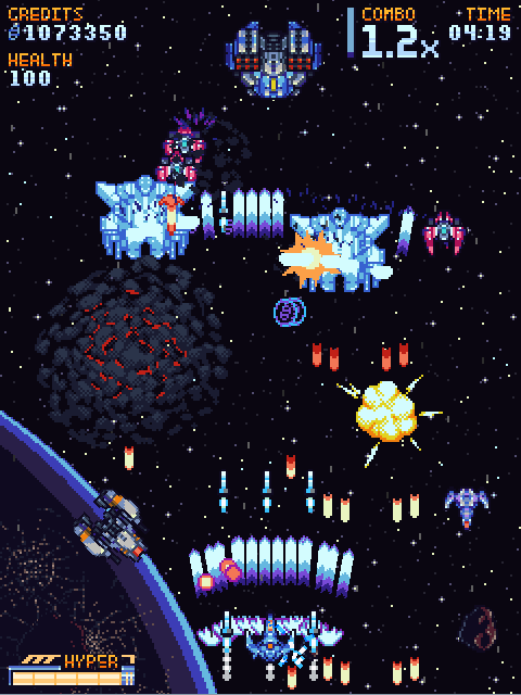 Скриншот из игры Super Galaxy Squadron - 5