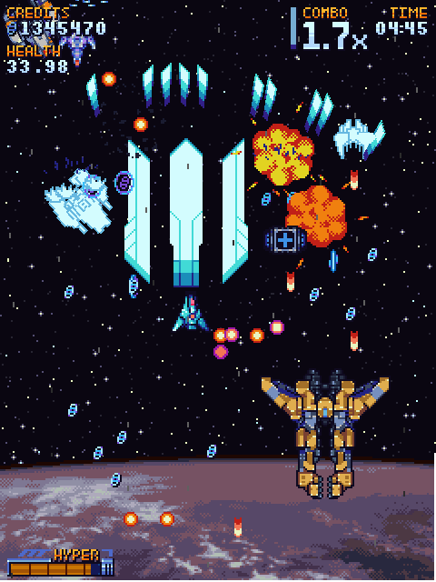 Скриншот из игры Super Galaxy Squadron - 7