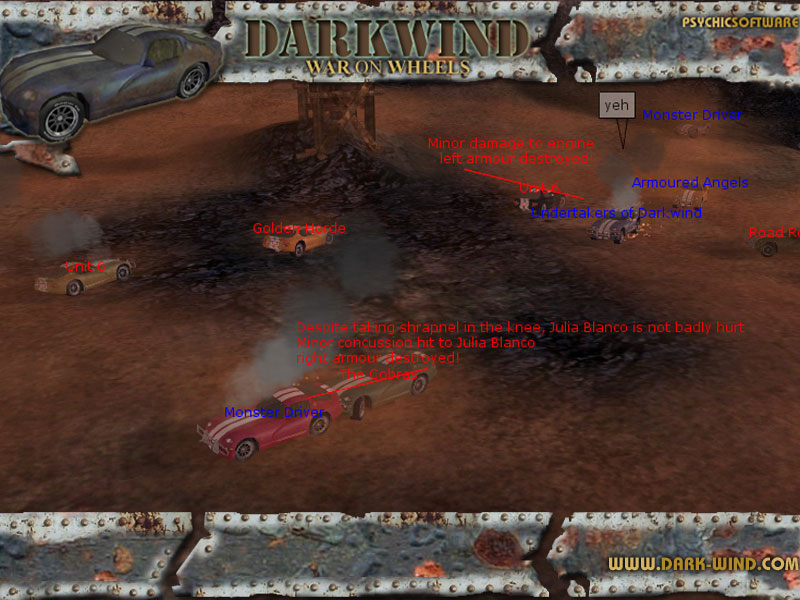 Скриншот из игры Darkwind: War on Wheels - 15