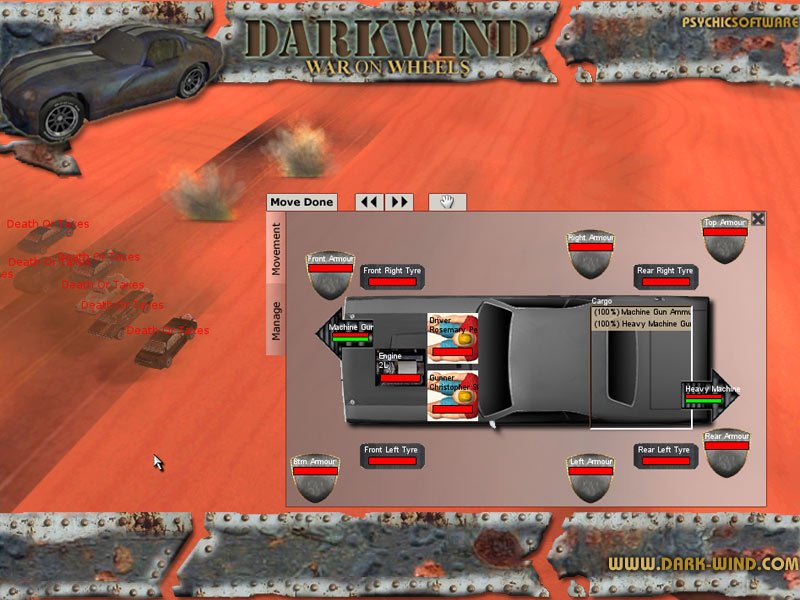 Скриншот из игры Darkwind: War on Wheels - 26