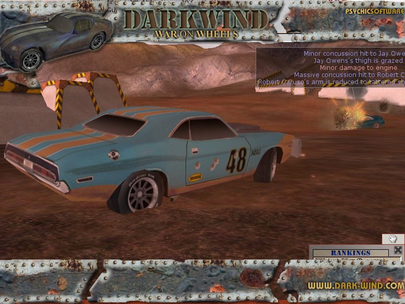 Скриншот из игры Darkwind: War on Wheels - 29