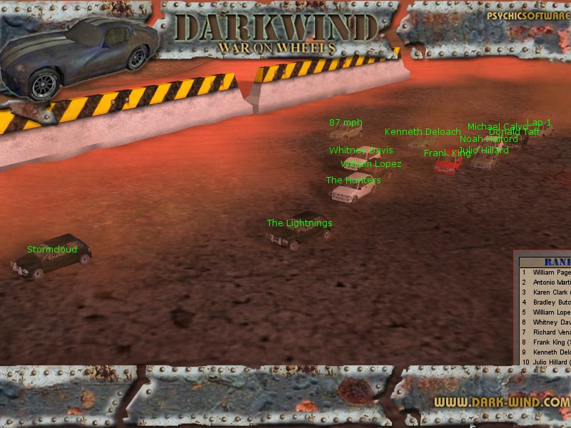 Скриншот из игры Darkwind: War on Wheels - 36