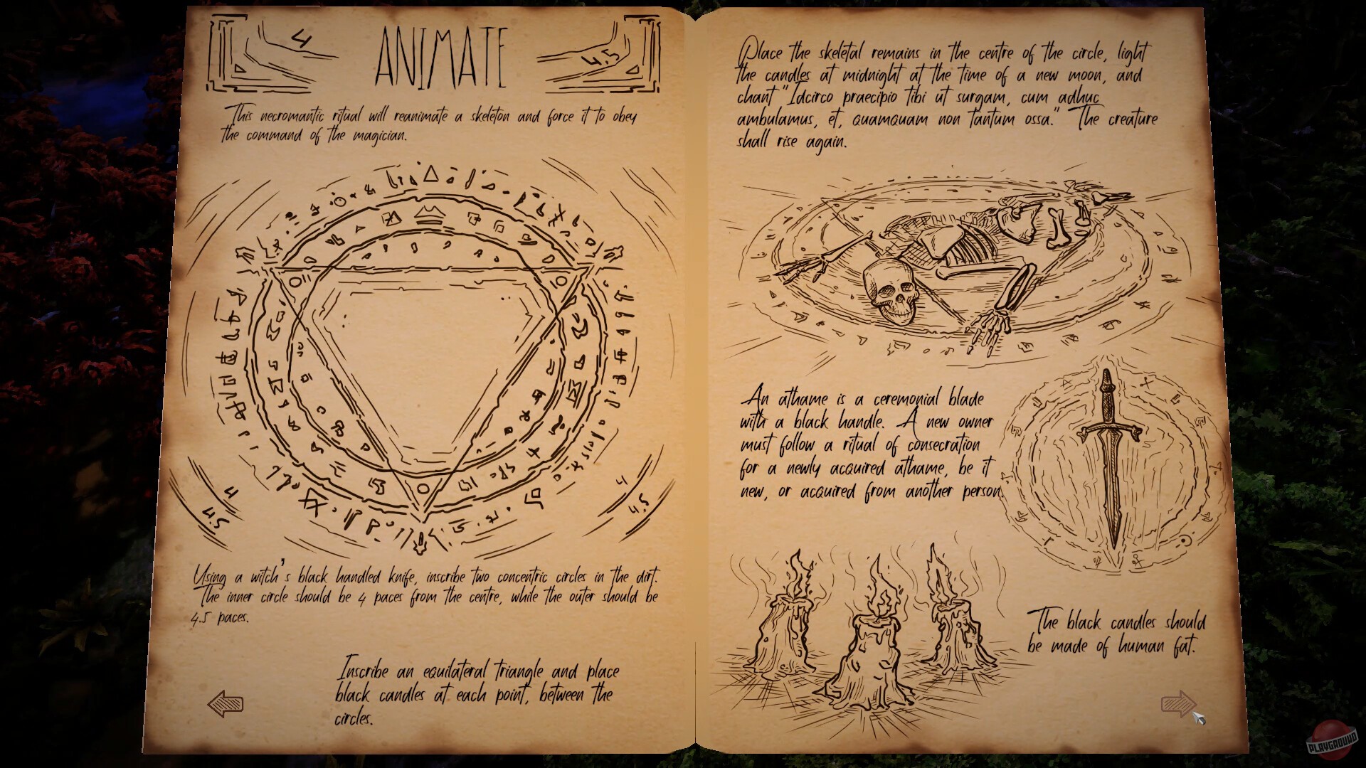 Скриншот из игры The Necromancer's Tale - 2