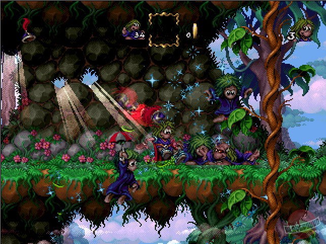 Скриншот из игры The Adventures of Lomax - 2