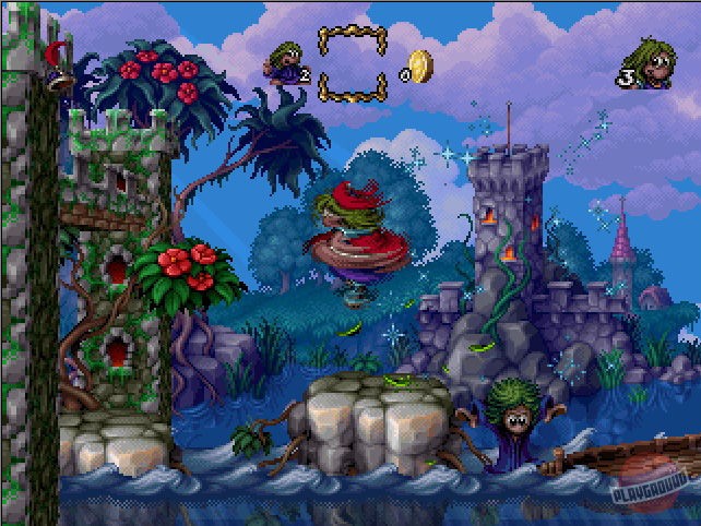 Скриншот из игры The Adventures of Lomax - 4