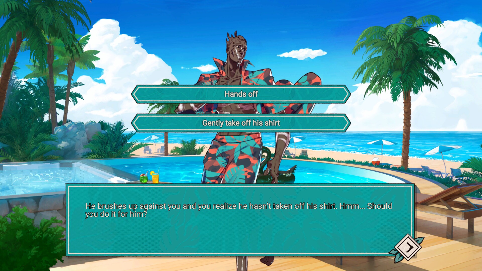 Скриншот из игры Hooked on You: A Dead by Daylight Dating Sim - 35