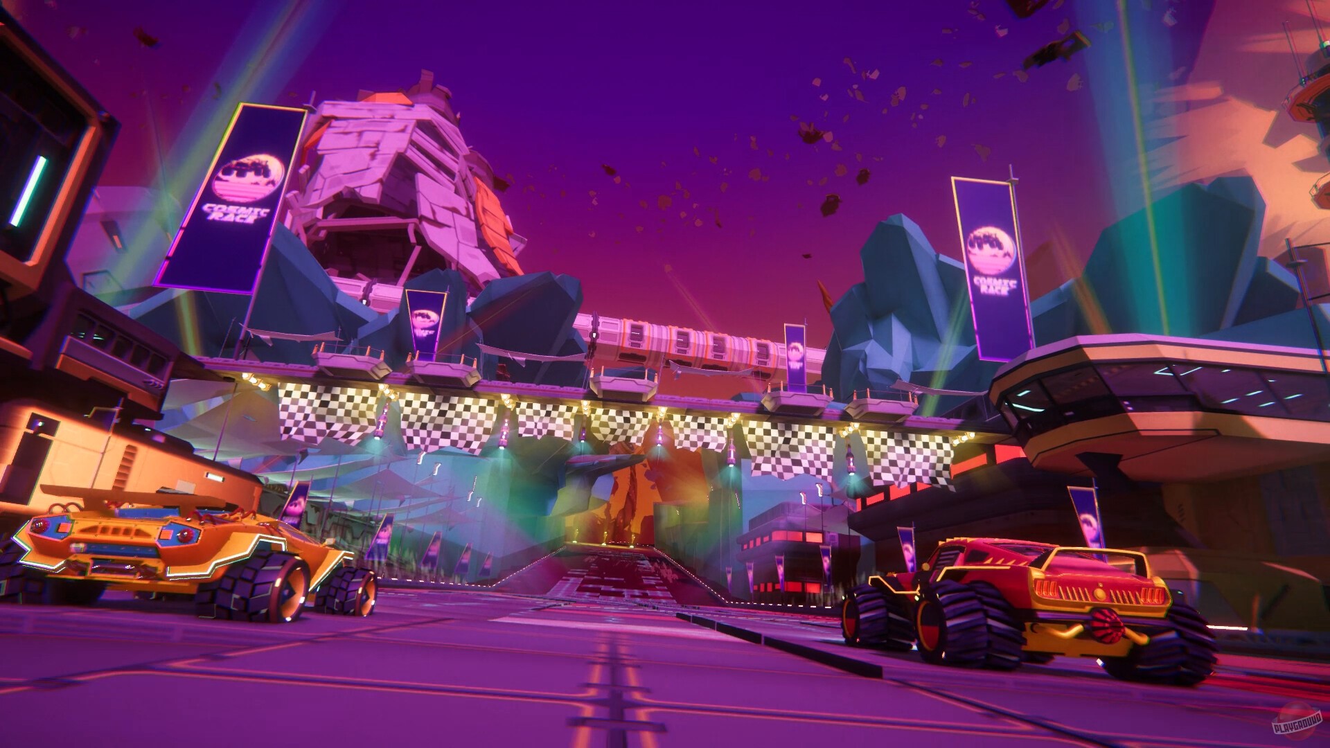 Скриншот из игры Cosmic Race: Galactic Showdown - 1