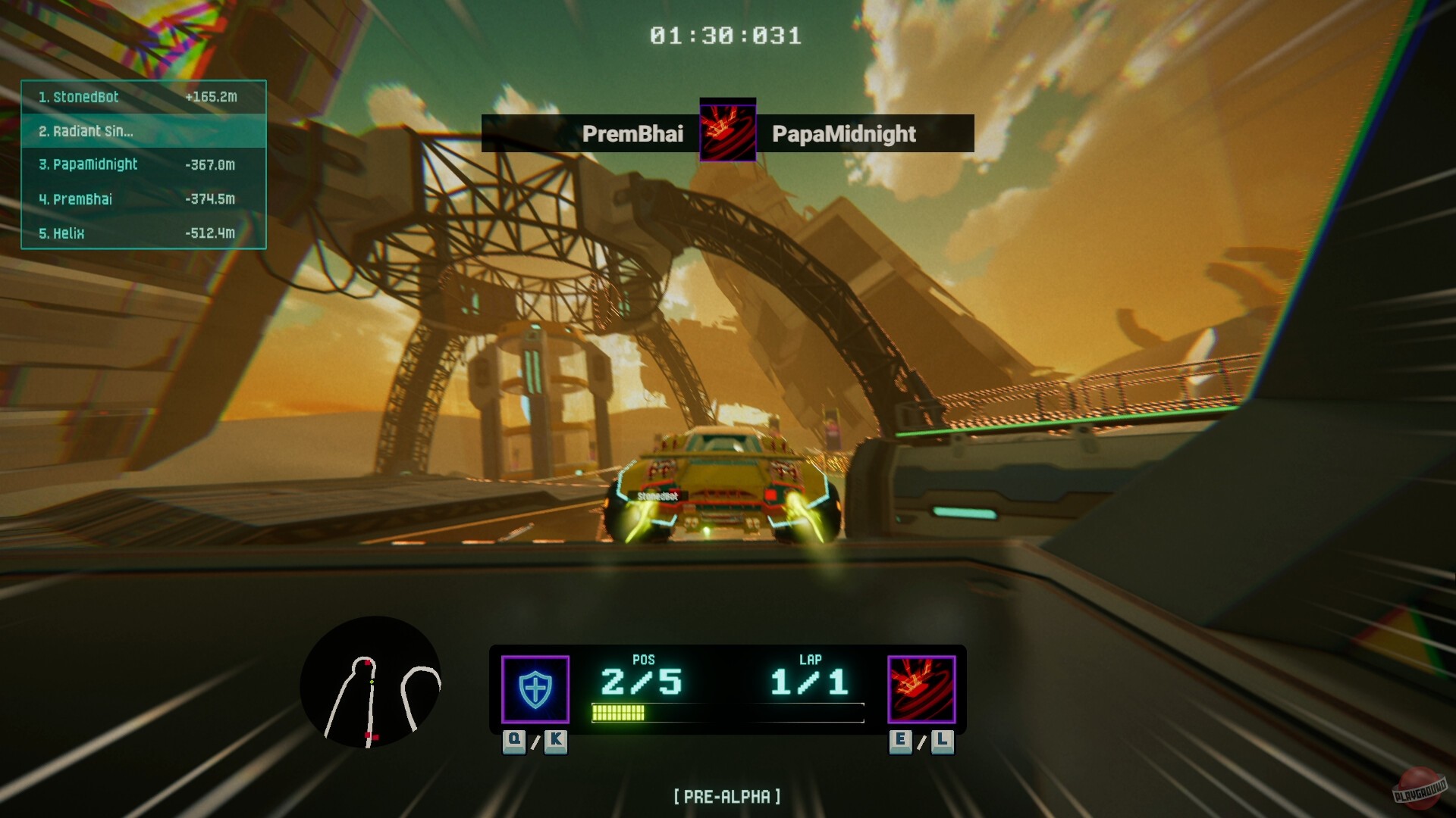 Скриншот из игры Cosmic Race: Galactic Showdown - 5