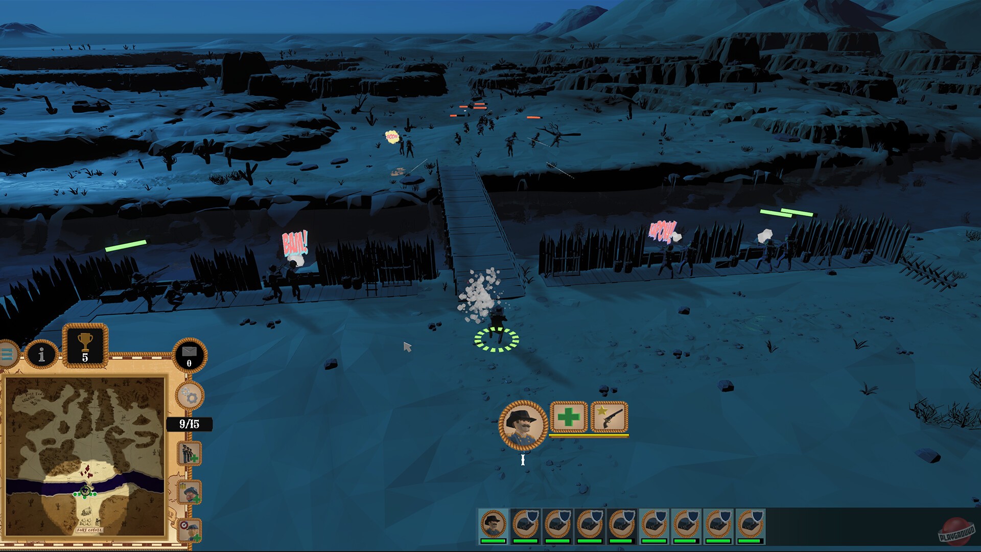 Скриншот из игры A Fistful Of Yankees - 6