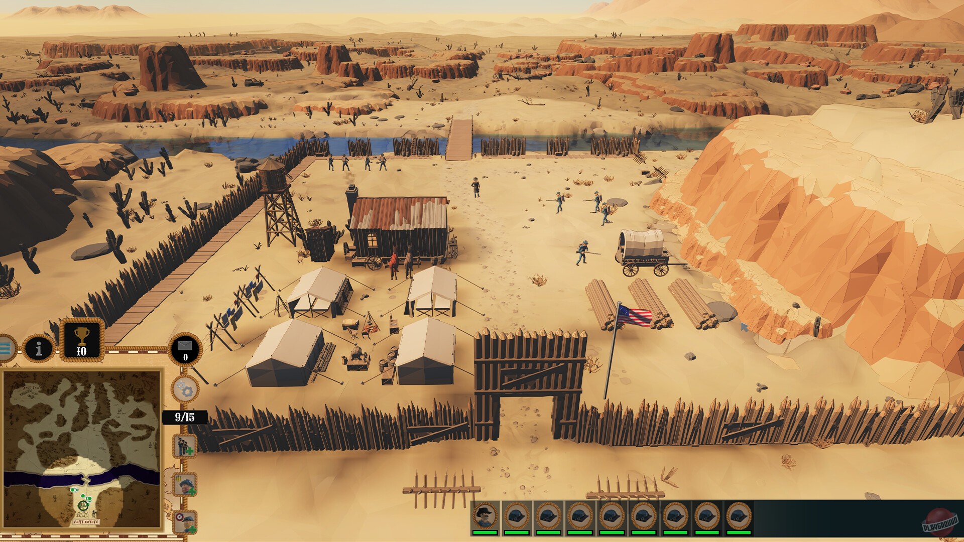 Скриншот из игры A Fistful Of Yankees - 5