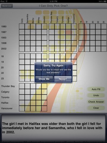 Скриншот из игры Logic Puzzles - 1