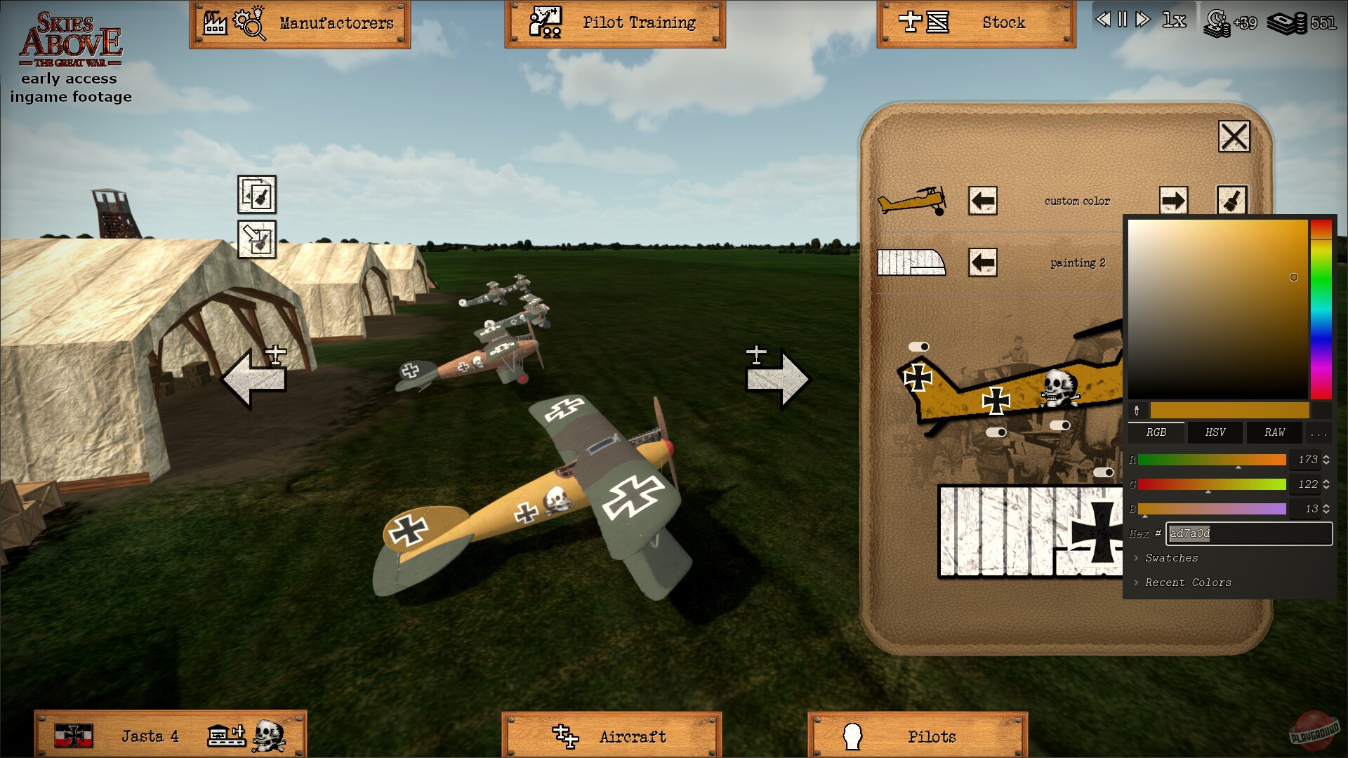 Скриншот из игры Skies above the Great War - 1