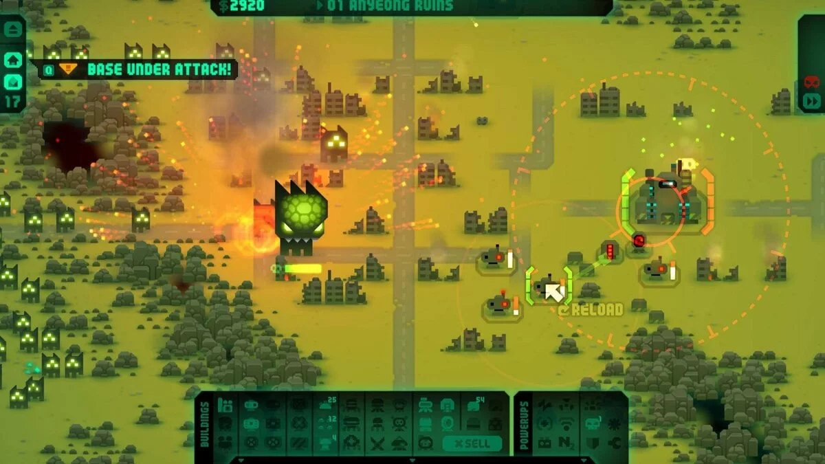 Скриншот из игры Revenge of the Titans - 20