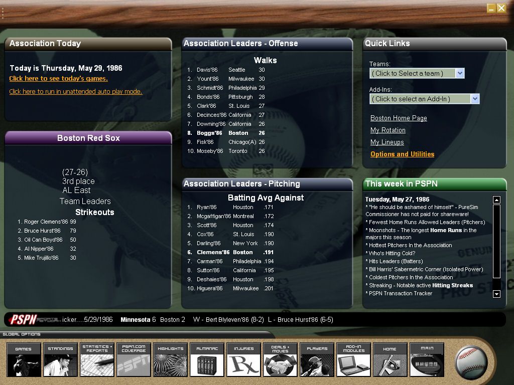 Скриншот из игры PureSim Baseball 2005 - 5