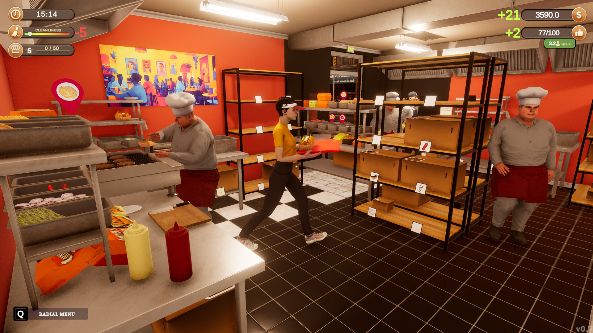 Скриншот из игры Corner Kitchen Fast Food Simulator - 5