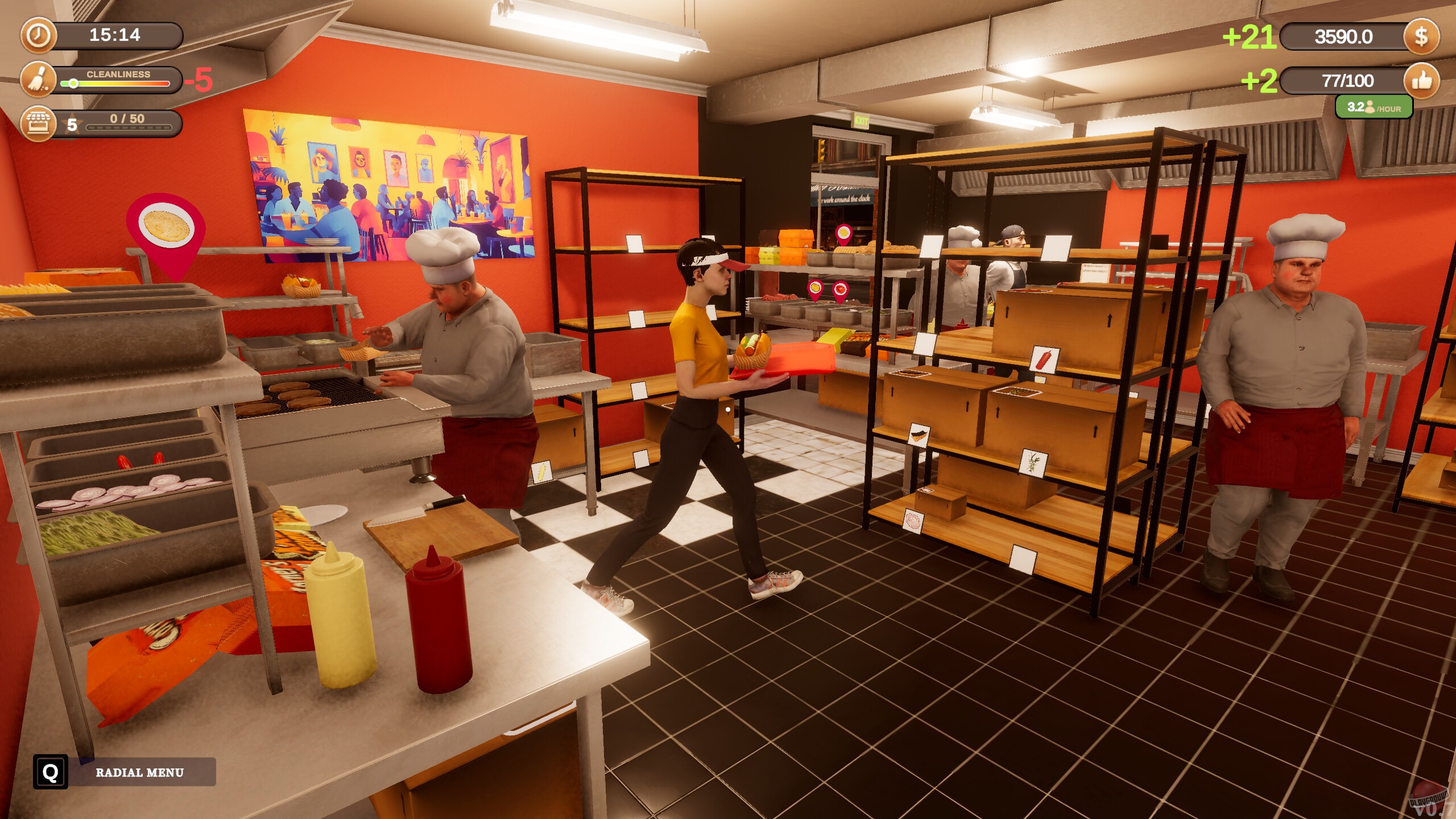 Скриншот из игры Corner Kitchen Fast Food Simulator - 16