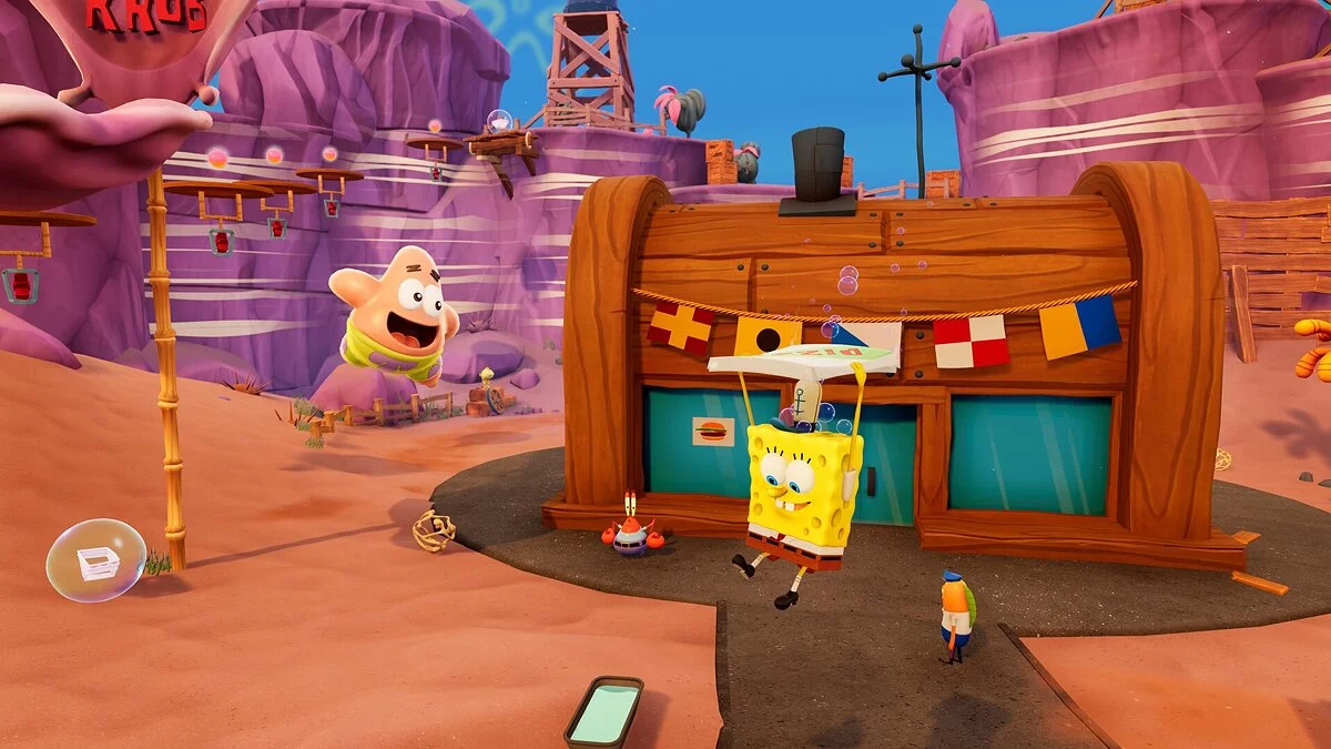 Скриншот из игры SpongeBob SquarePants: The Cosmic Shake - 11
