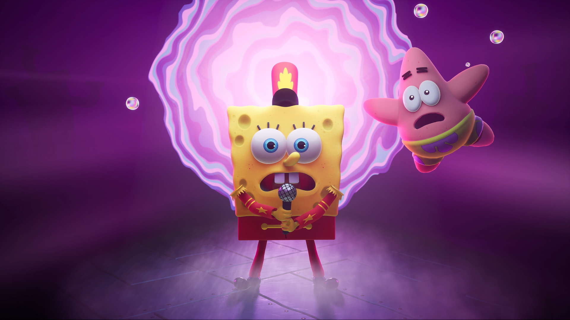Скриншот из игры SpongeBob SquarePants: The Cosmic Shake - 1