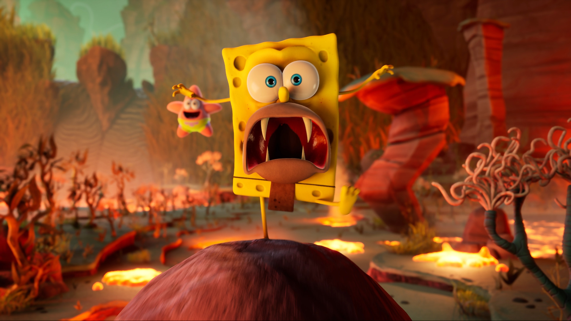 Скриншот из игры SpongeBob SquarePants: The Cosmic Shake - 2
