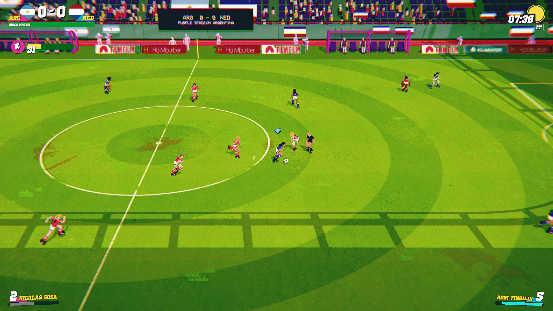 Скриншот из игры '90s Football Stars - 2