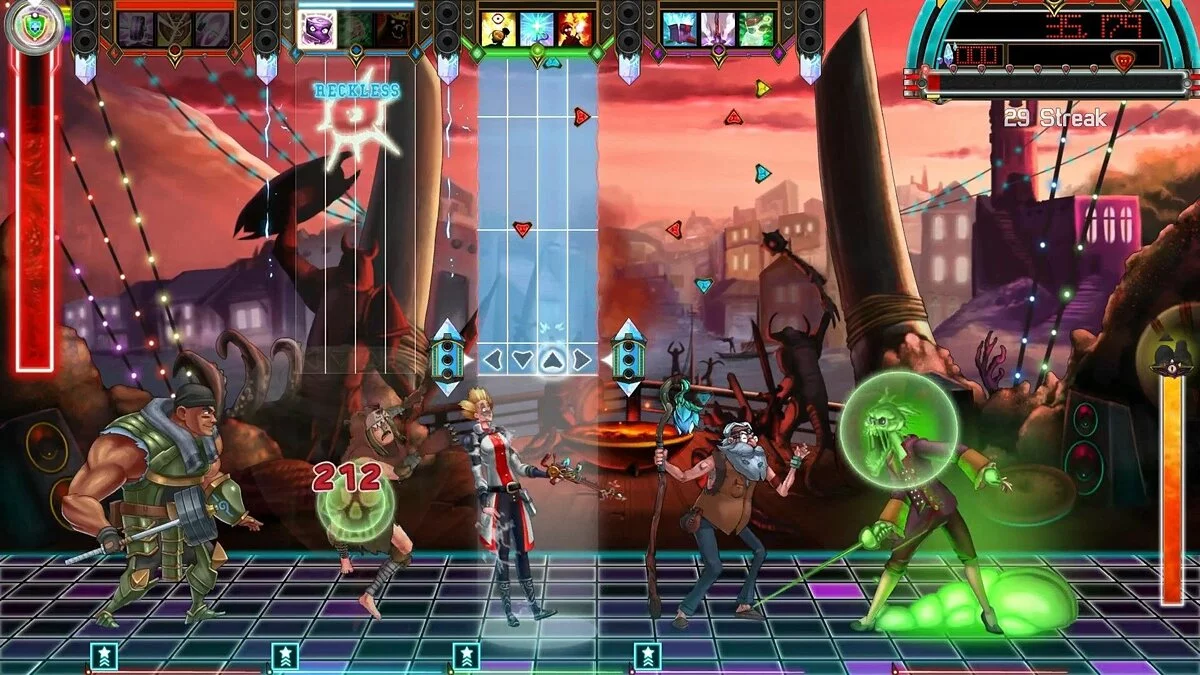 Скриншот из игры The Metronomicon: Slay the Dance Floor - 13