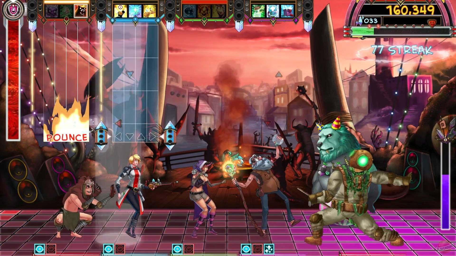 Скриншот из игры The Metronomicon: Slay the Dance Floor - 2