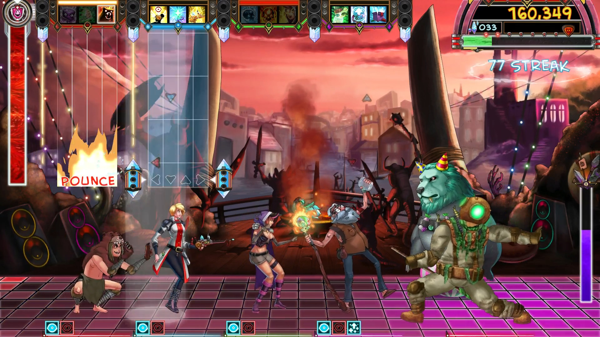 Скриншот из игры The Metronomicon: Slay the Dance Floor - 6