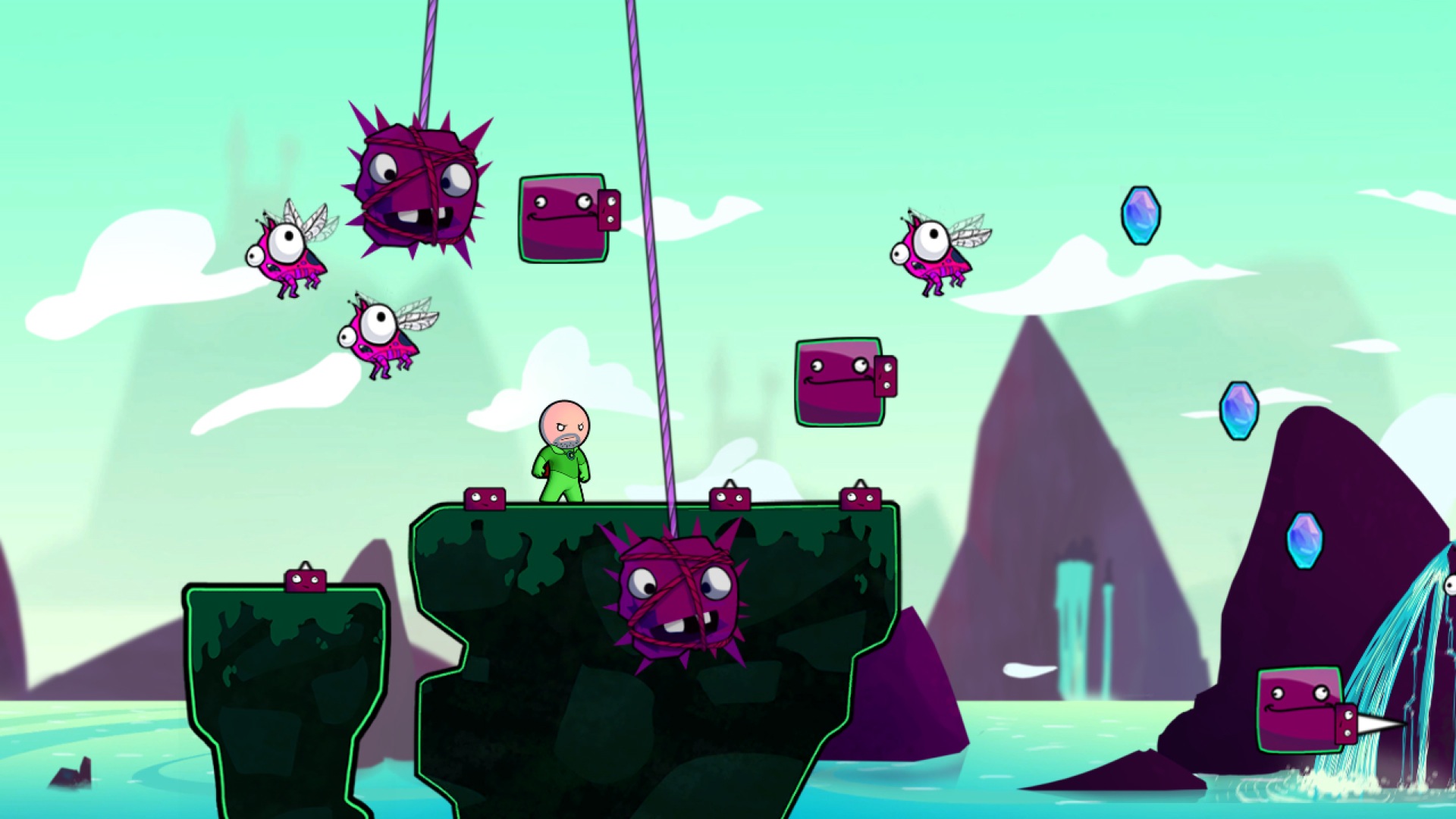 Скриншот из игры Cloudberry Kingdom - 55