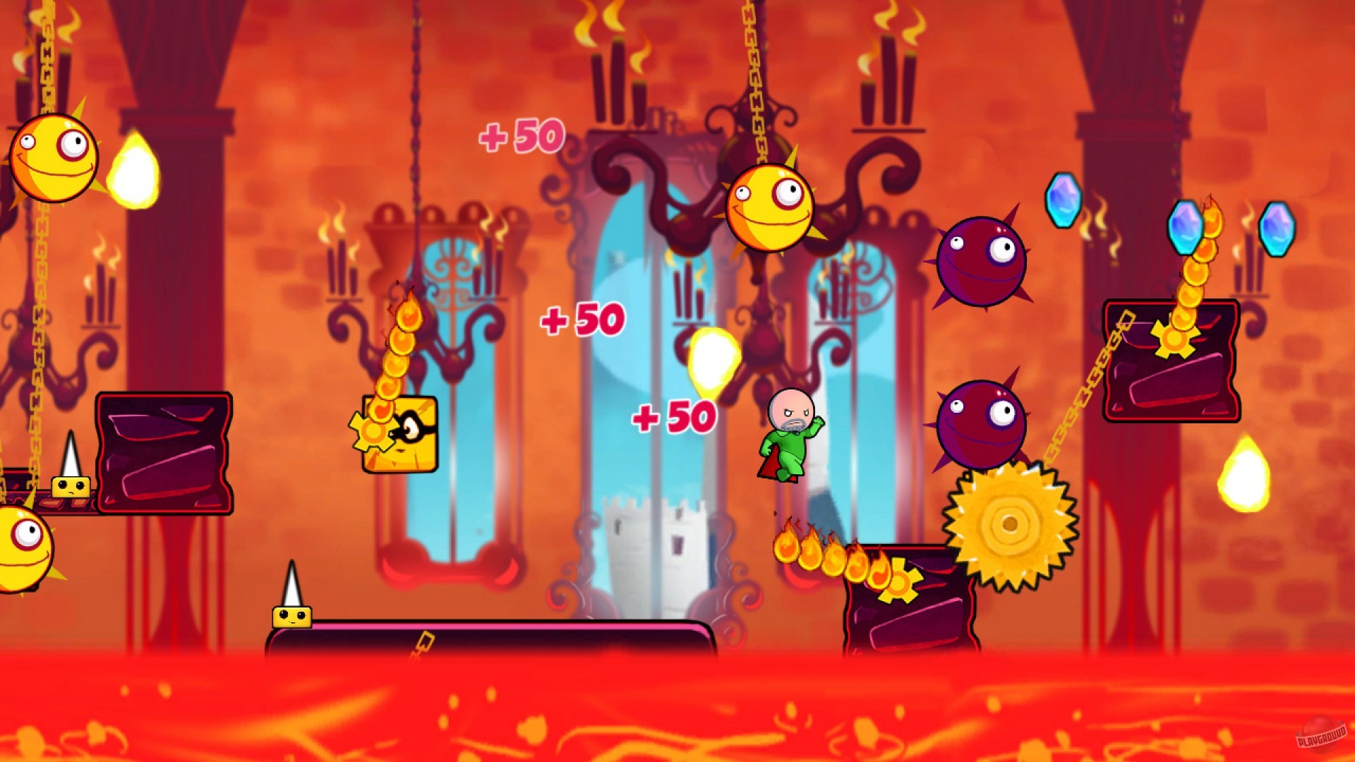 Скриншот из игры Cloudberry Kingdom - 39