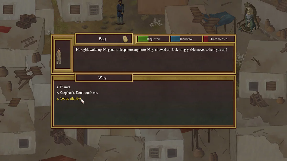 Скриншот из игры Unrest - 21