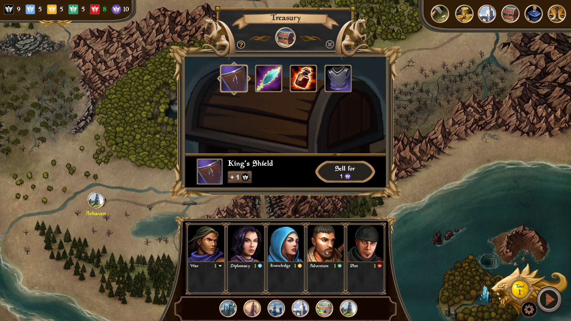 Скриншот из игры Silmaris: Dice Kingdom - 15