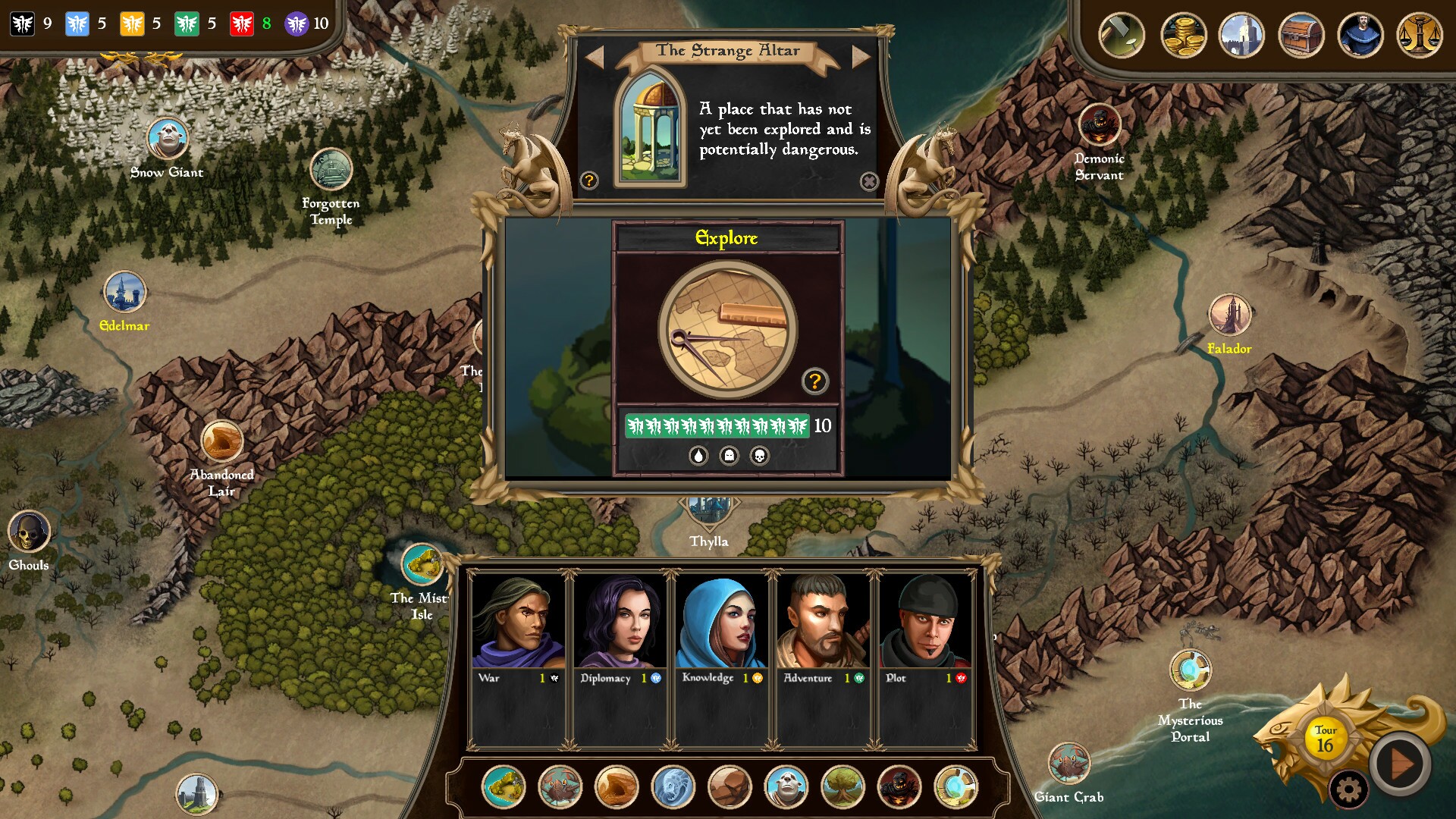 Скриншот из игры Silmaris: Dice Kingdom - 11