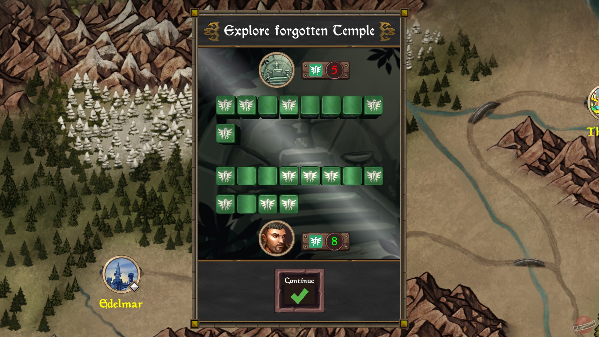 Скриншот из игры Silmaris: Dice Kingdom - 1