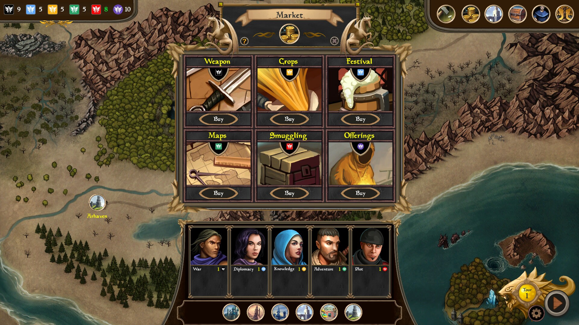 Скриншот из игры Silmaris: Dice Kingdom - 18