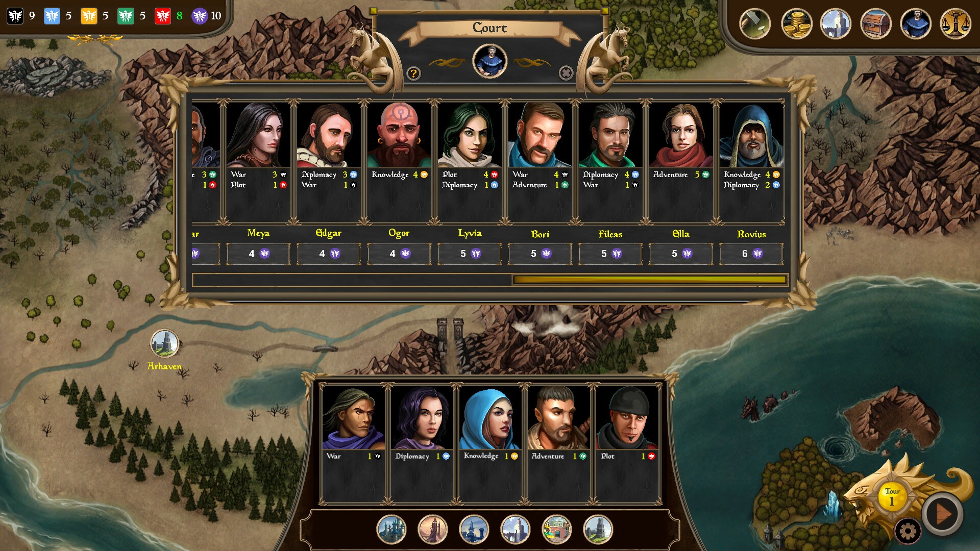 Скриншот из игры Silmaris: Dice Kingdom - 21