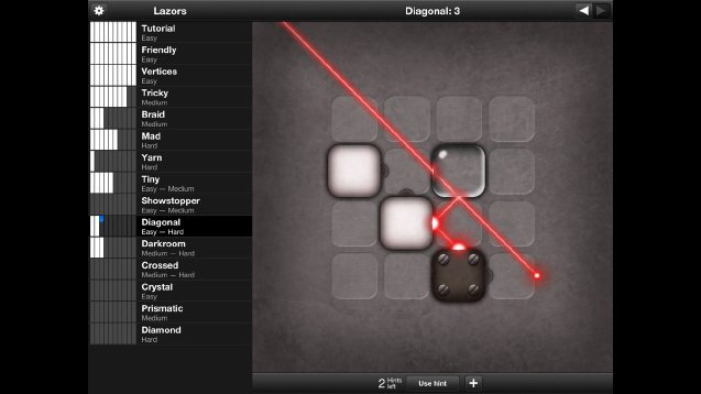 Скриншот из игры Lazors - 3
