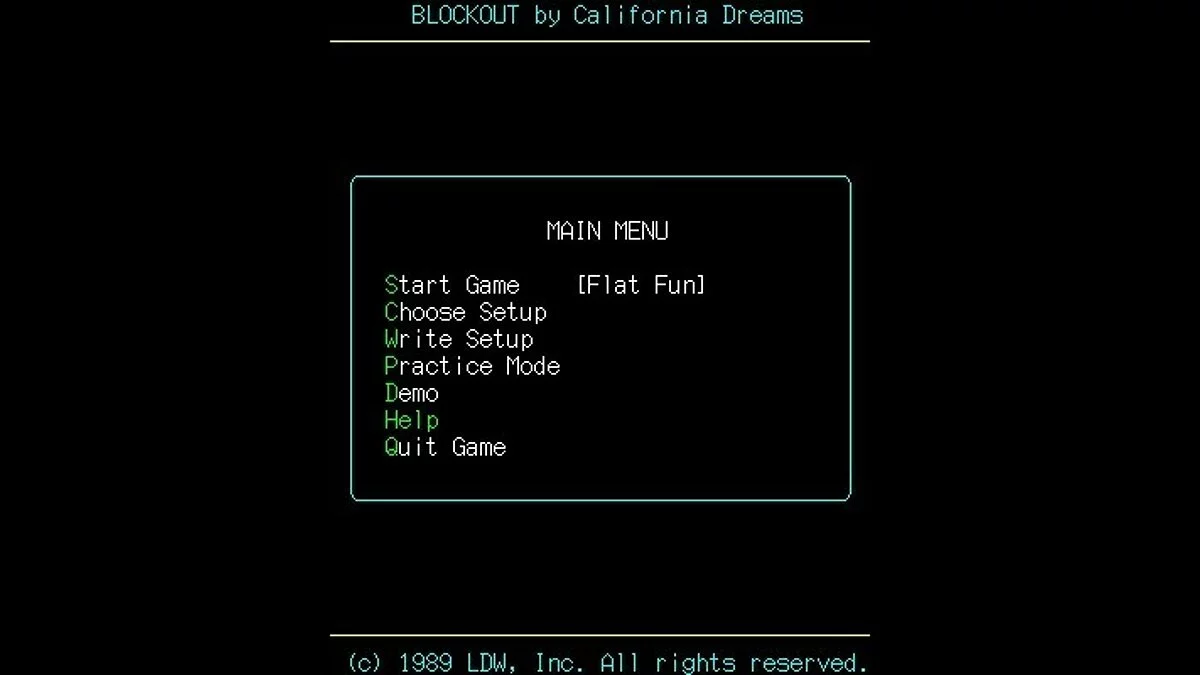 Скриншот из игры Blockout - 4