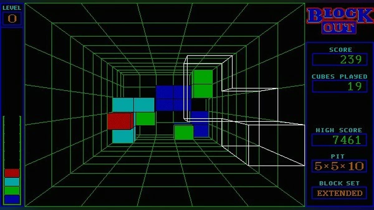 Скриншот из игры Blockout - 2